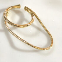 Ear Cuff & Double Ring（左耳用）